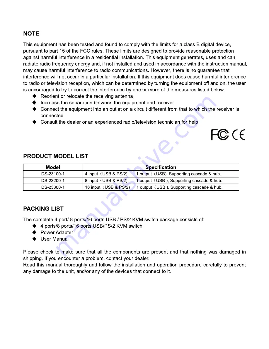 Digitus DS-23100-1 Manual Download Page 2