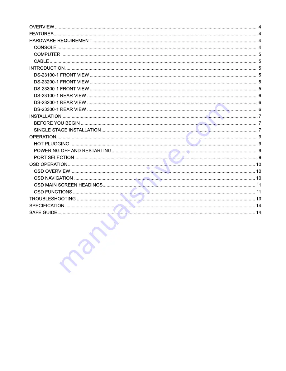 Digitus DS-23100-1 Manual Download Page 3