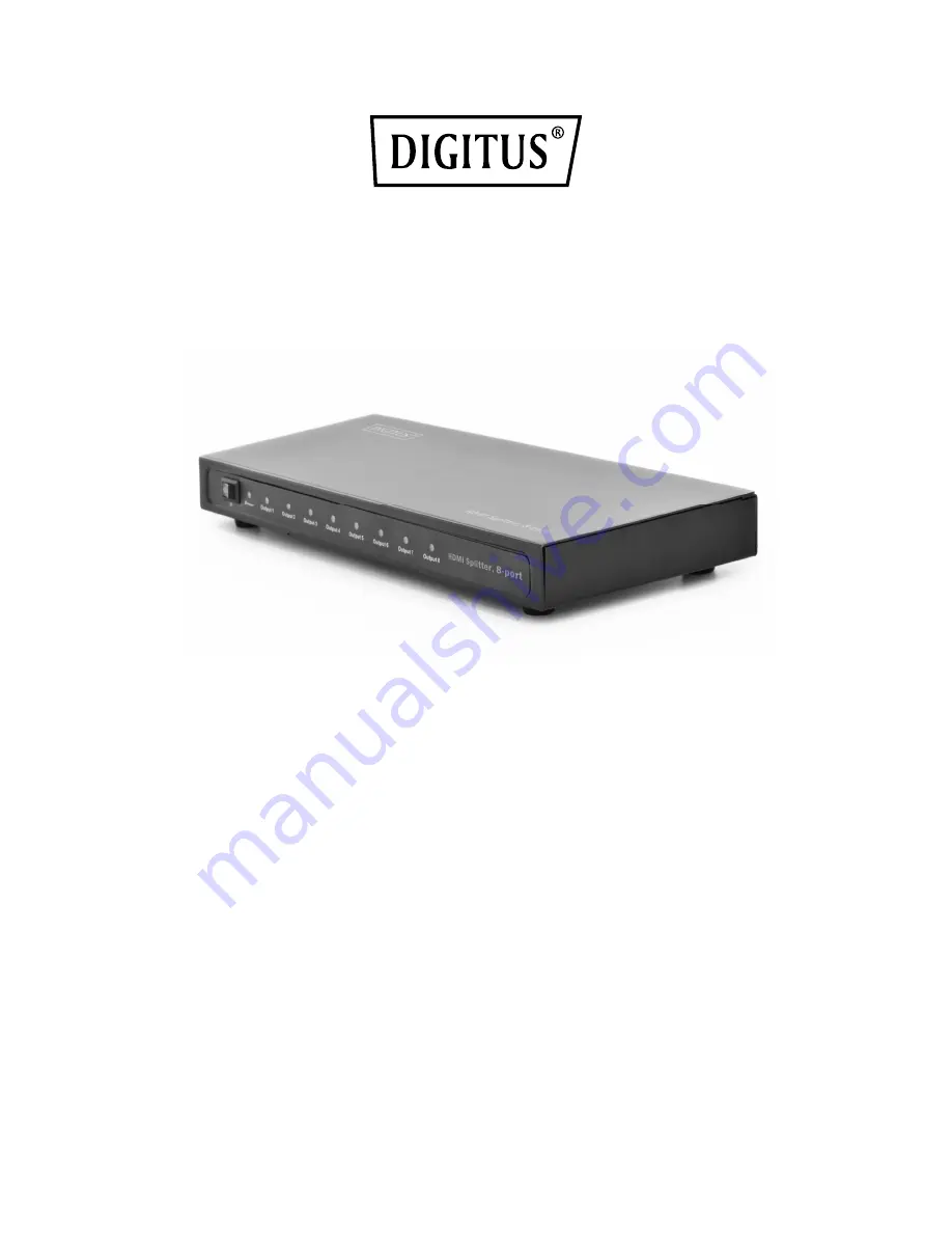 Digitus DS-43302 Скачать руководство пользователя страница 1