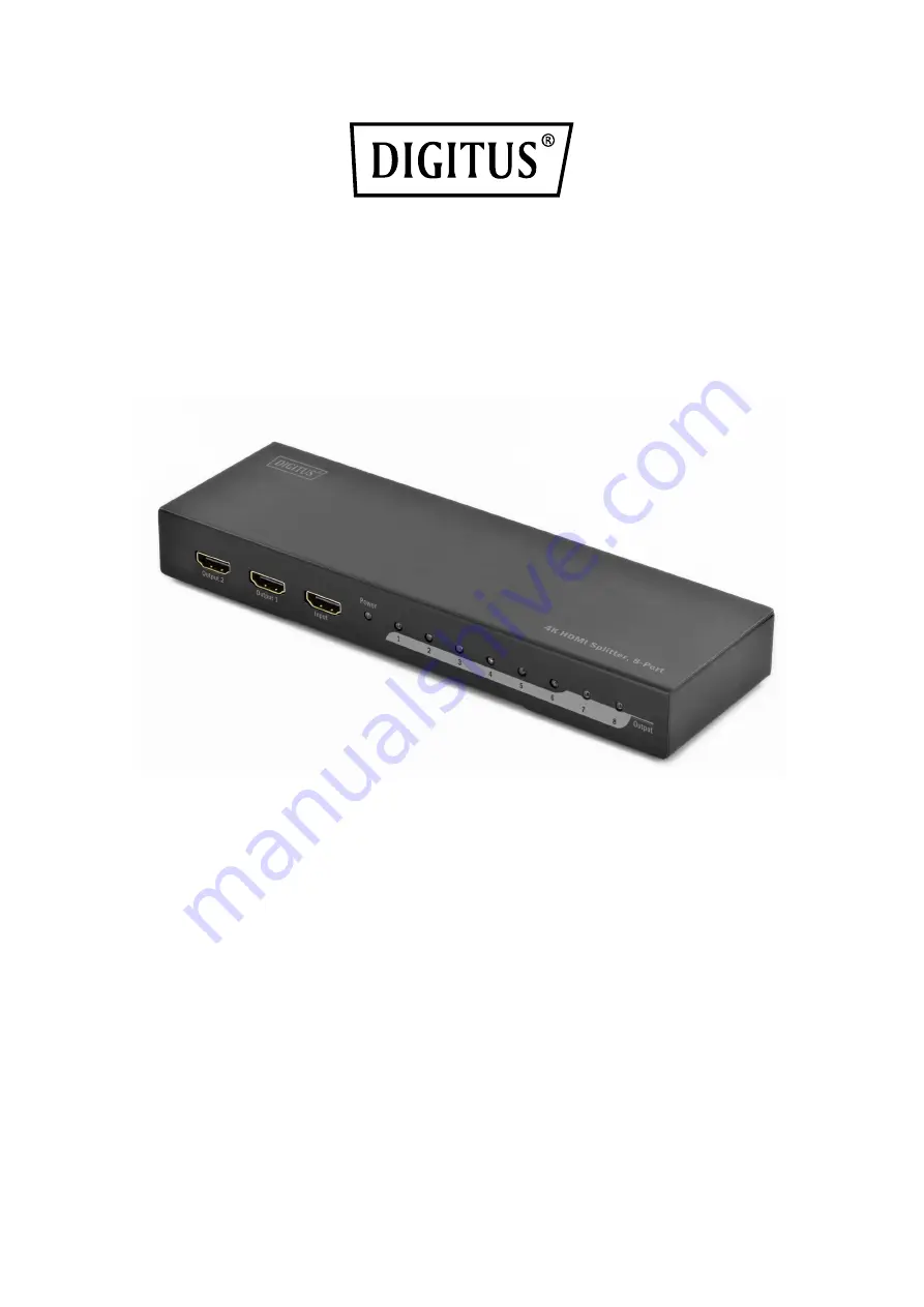 Digitus DS-43303 Manual Download Page 1