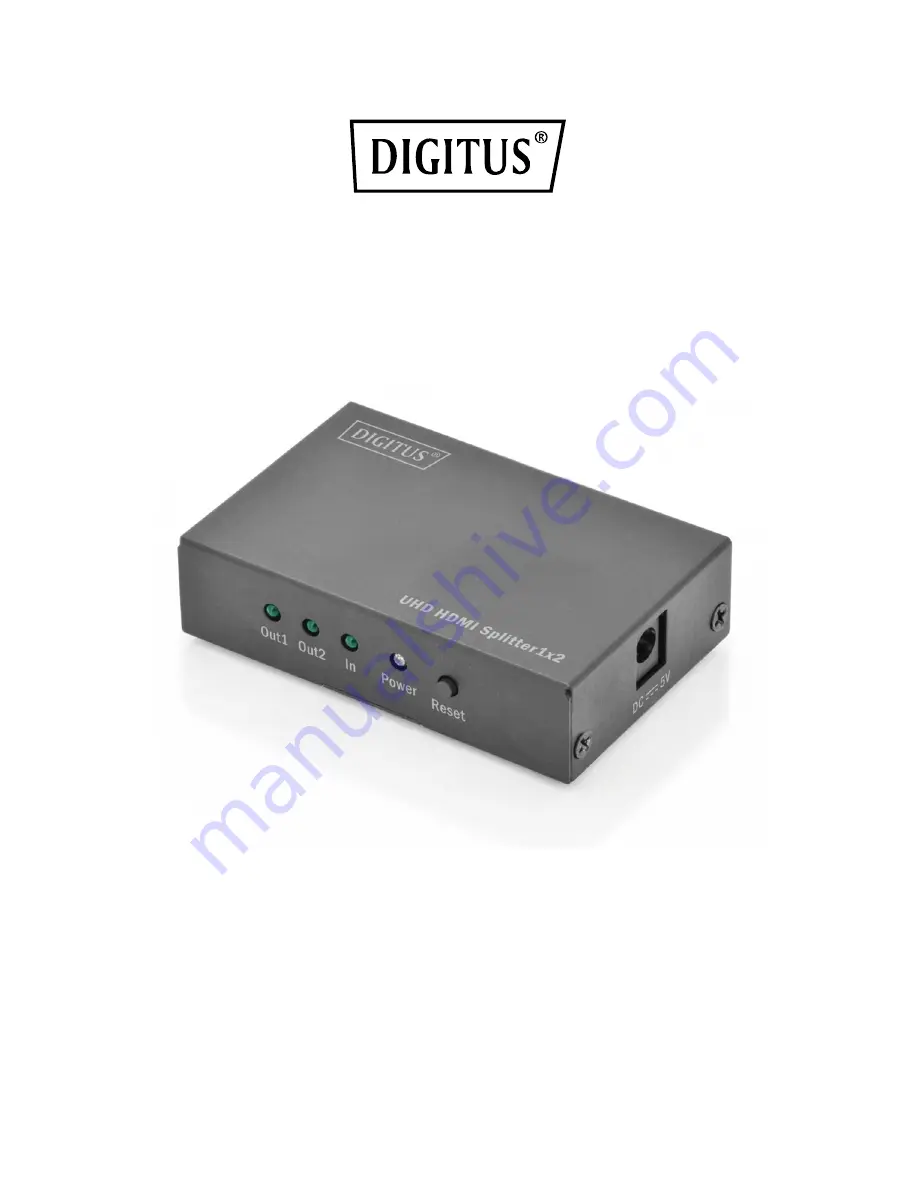 Digitus DS-45314 User Manual Download Page 1