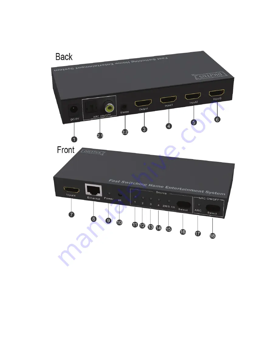 Digitus DS-45320 User Manual Download Page 5