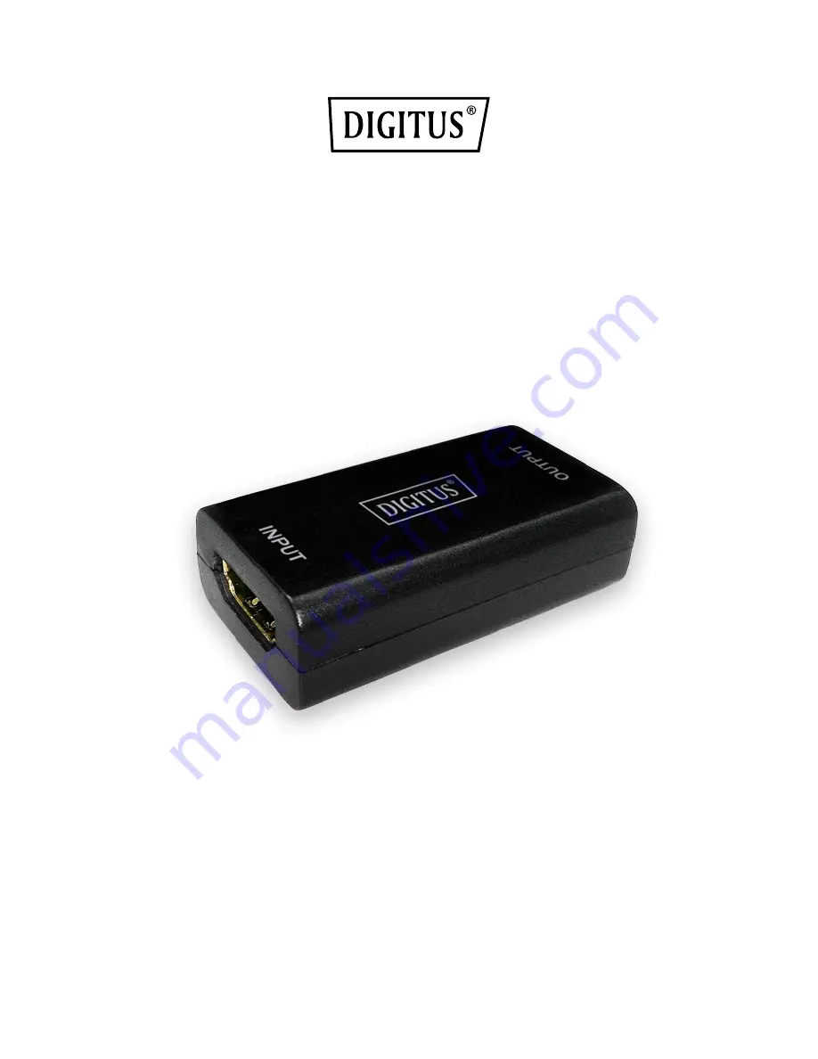 Digitus DS-55900-1 Скачать руководство пользователя страница 1