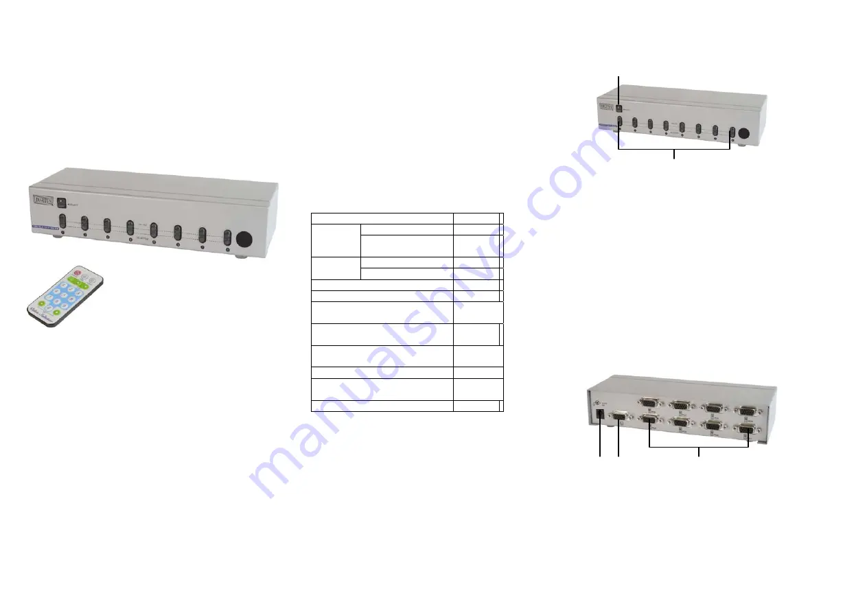 Digitus VRM-818 User Manual Download Page 1