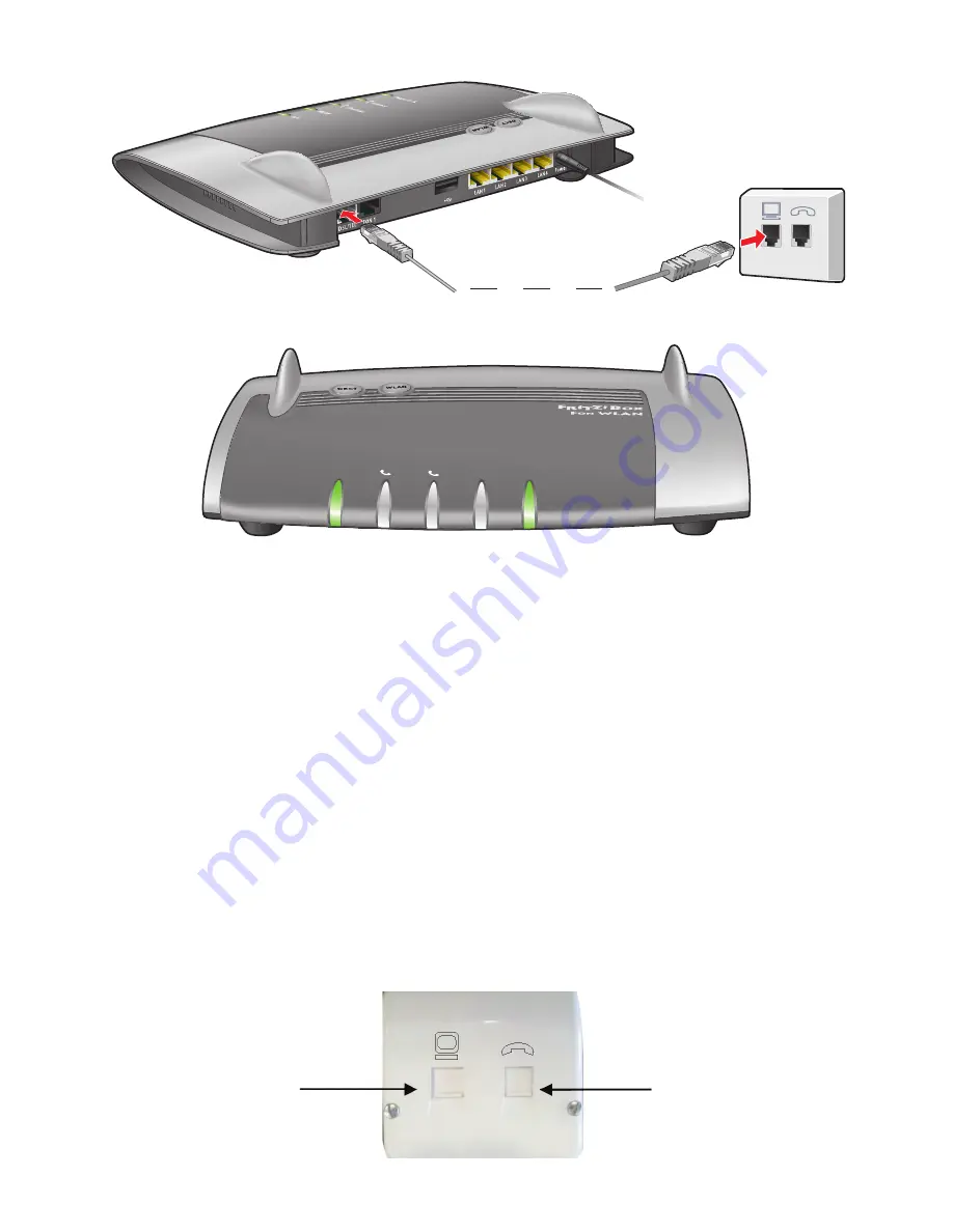 DIGIWEB Fritz!Box 7430 Quick Start Manual Download Page 5