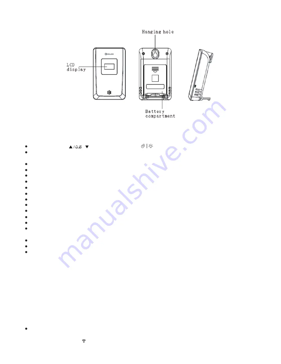 Digoo DG-TH8805 Скачать руководство пользователя страница 2