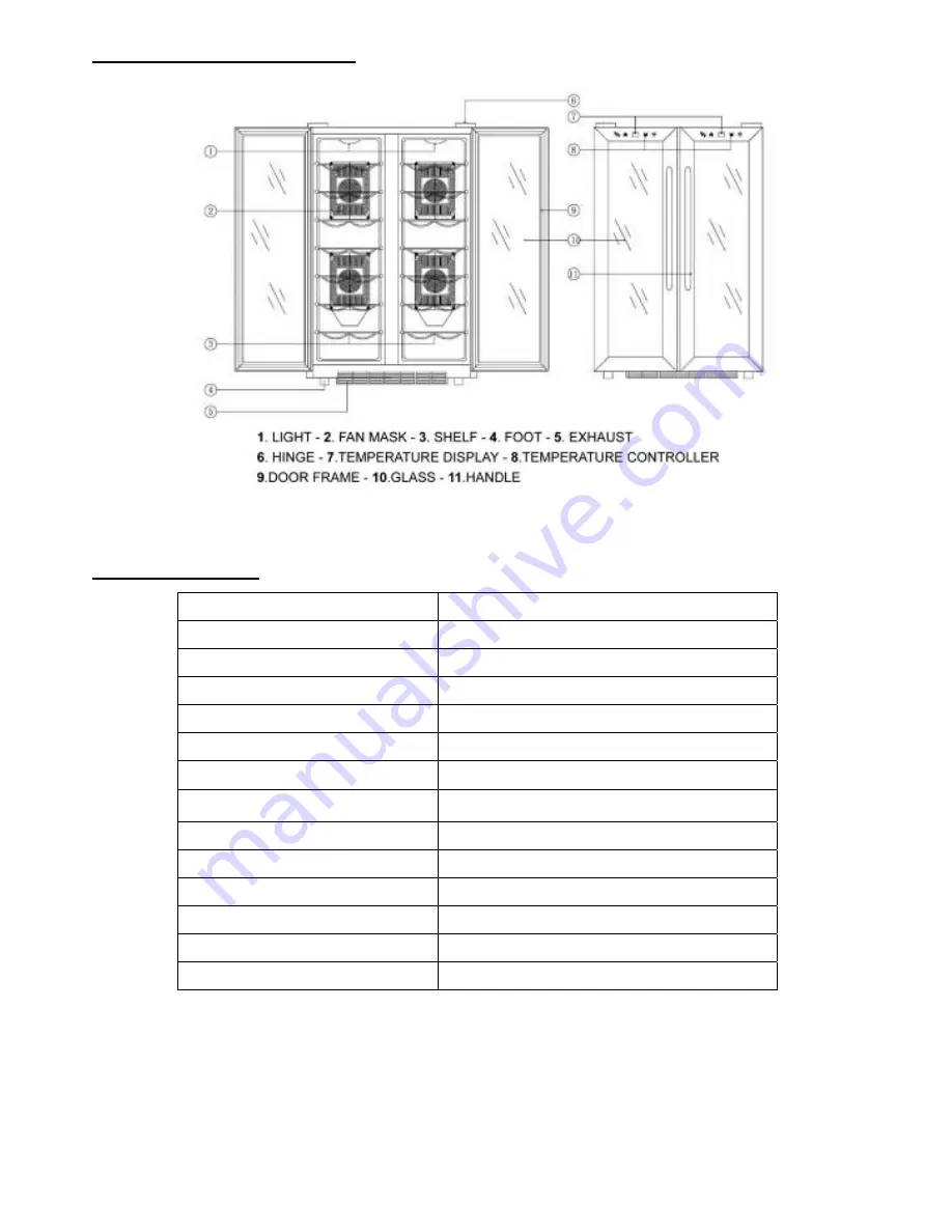 DIHL WF-32BDSS Instruction Manual Download Page 3