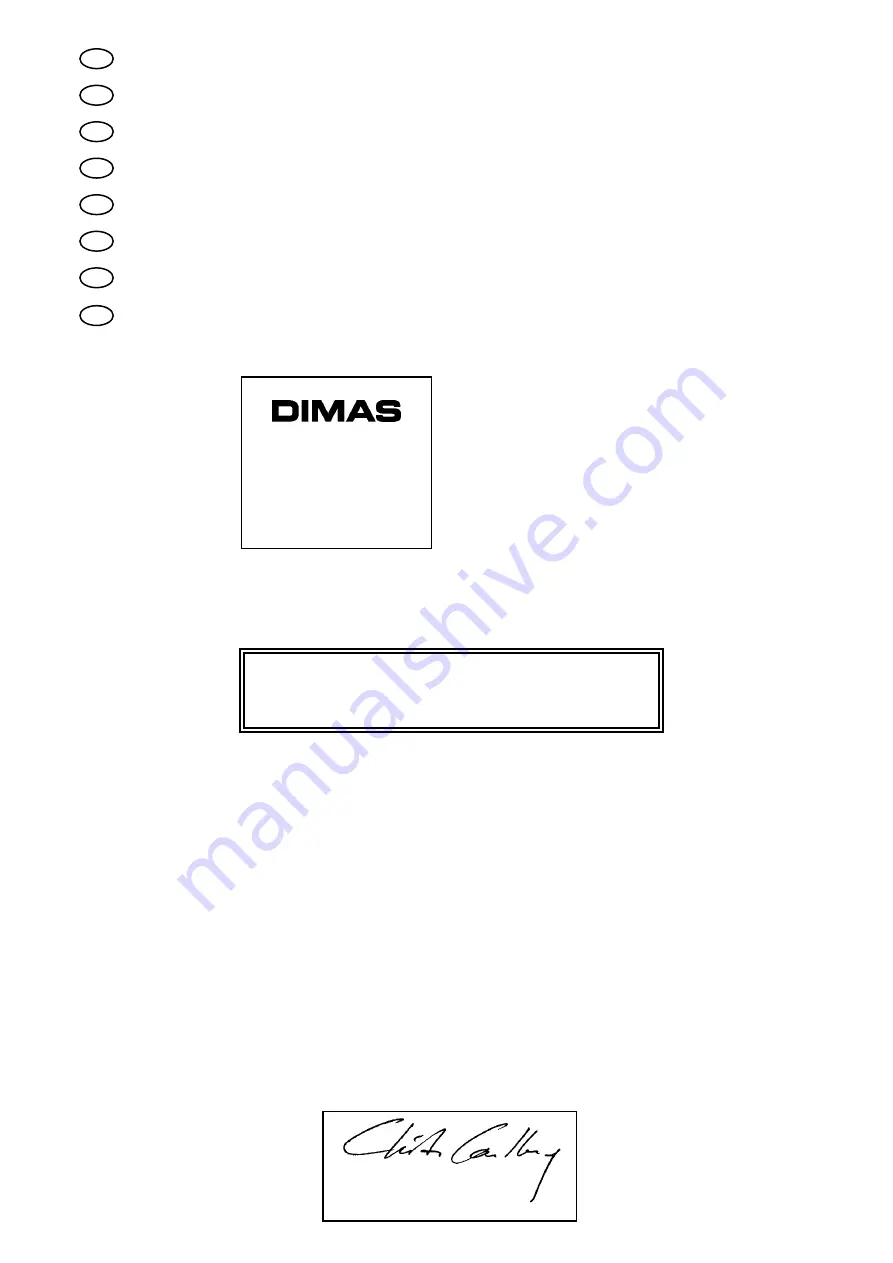 Dimas TS 230 F Operating Instructions Manual Download Page 2