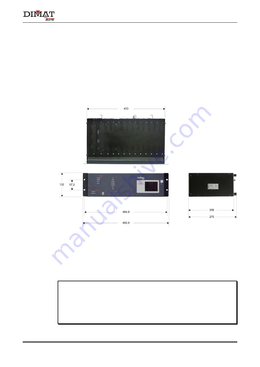 DIMAT TPU-1 Installation And Comissioning Manual Download Page 6