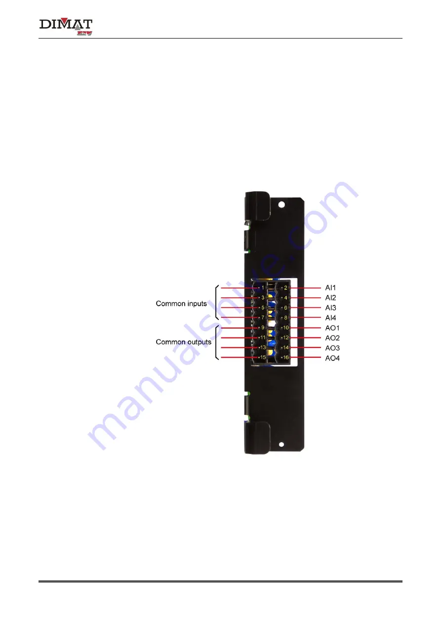 DIMAT TPU-1 Installation And Comissioning Manual Download Page 32