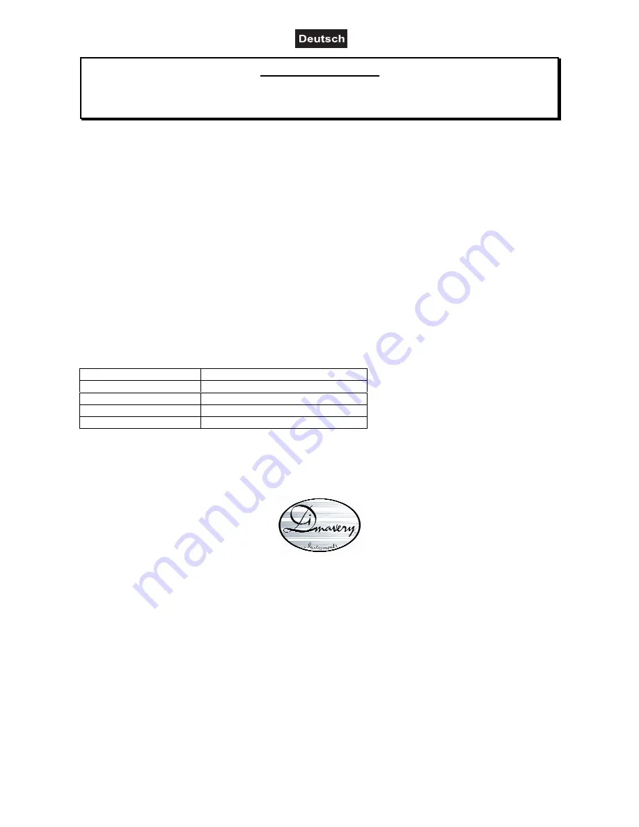 Dimavery SGBM-100 User Manual Download Page 6