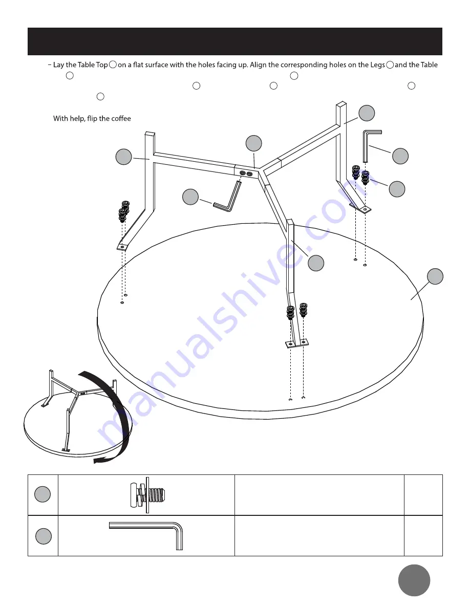 Dimensions Furniture MoDRN 8683C Скачать руководство пользователя страница 5