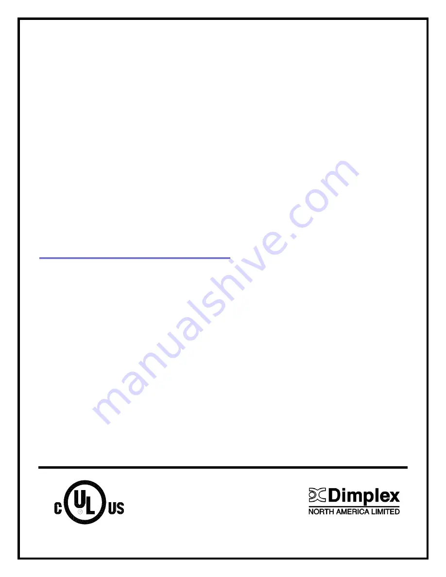 Dimplex 6901470100 Practical User'S Manual Download Page 11