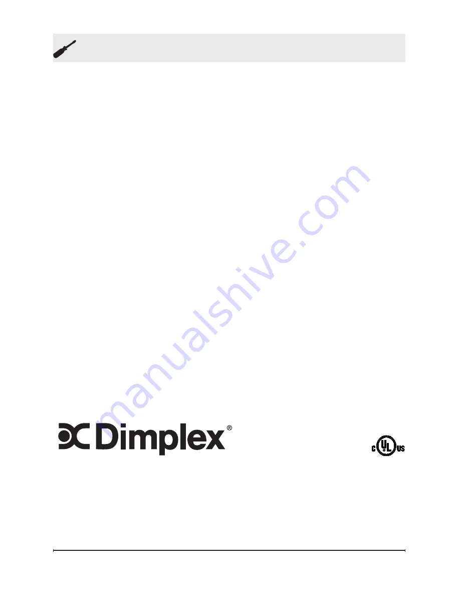 Dimplex 6908921359 Owner'S Manual Download Page 15