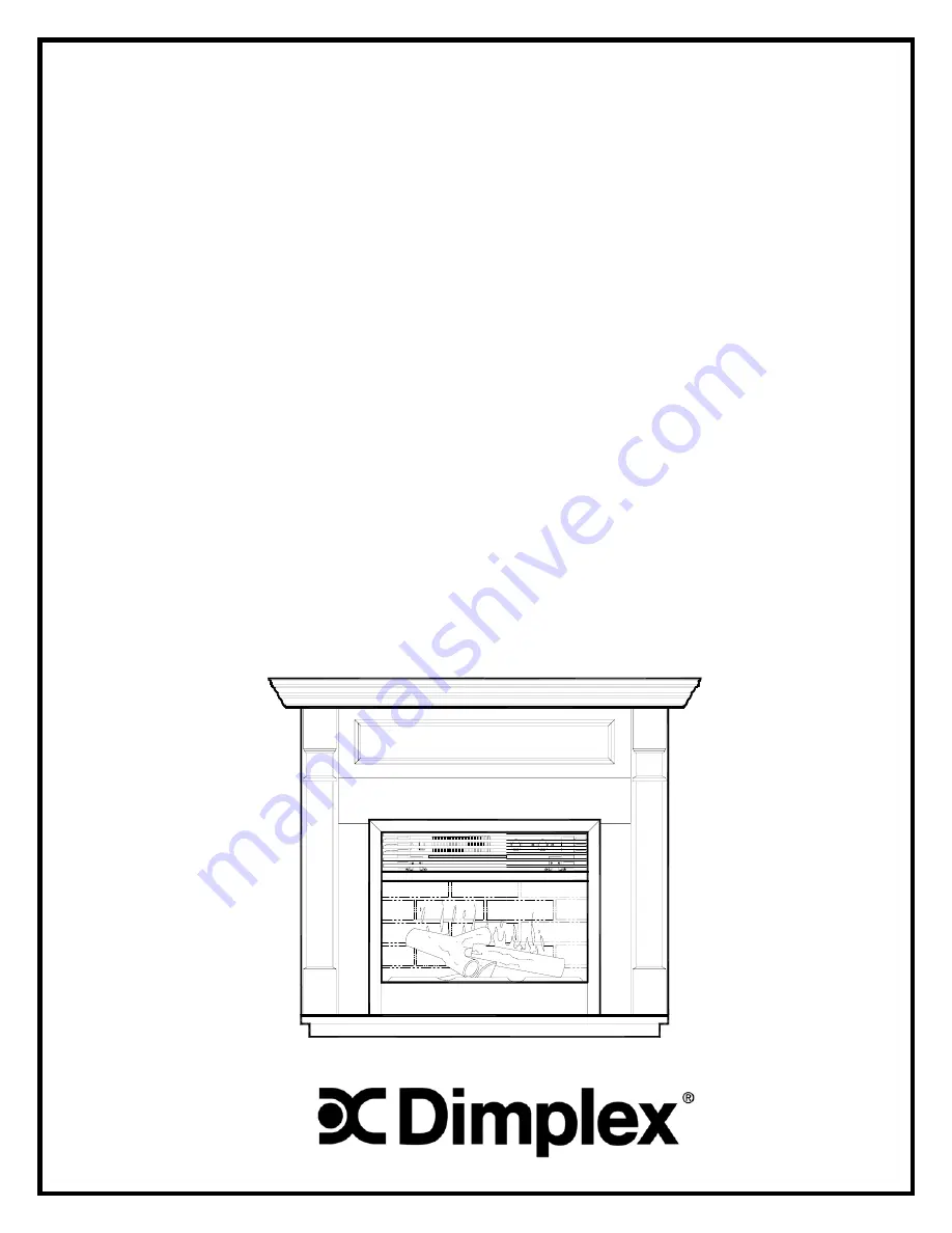 Dimplex BF5000 Parts & Service Manual Download Page 1