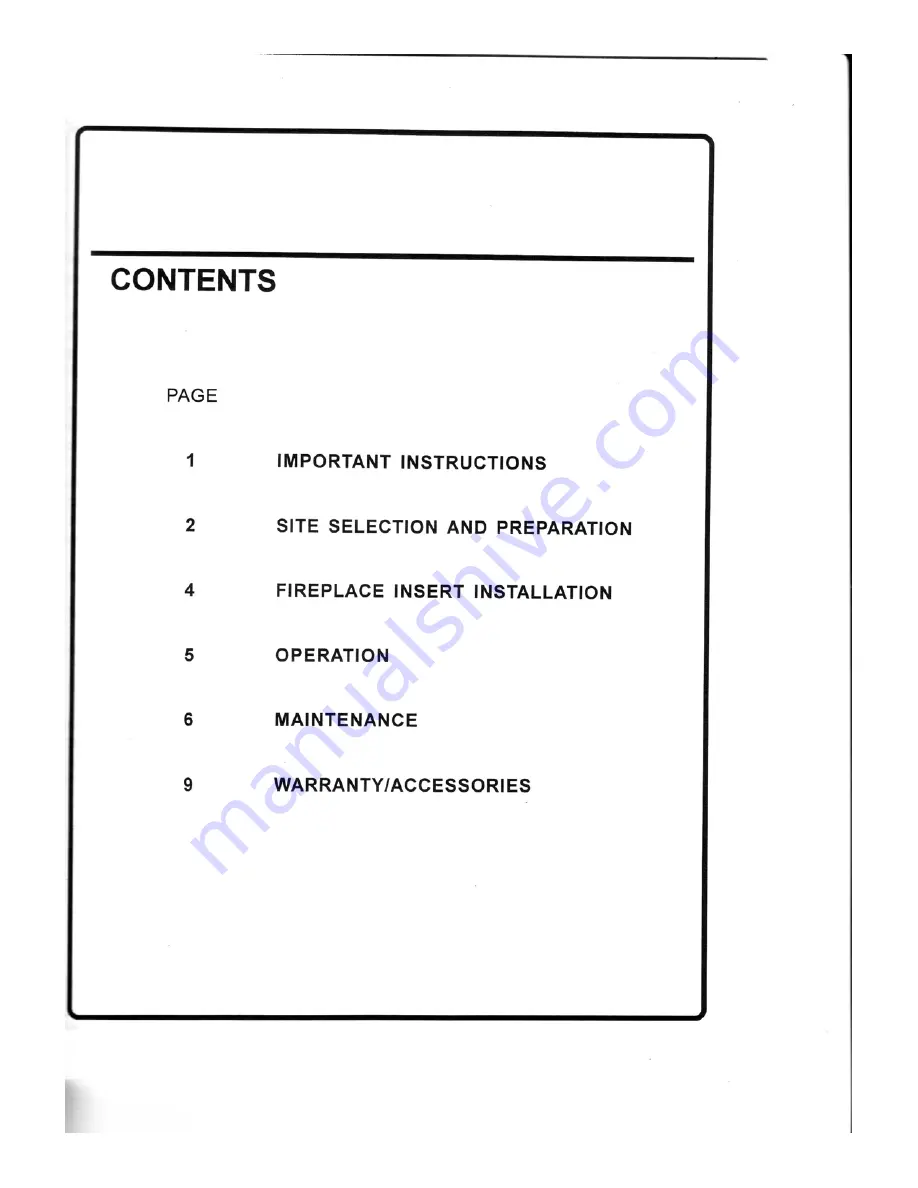 Dimplex BF5000 Parts & Service Manual Download Page 21