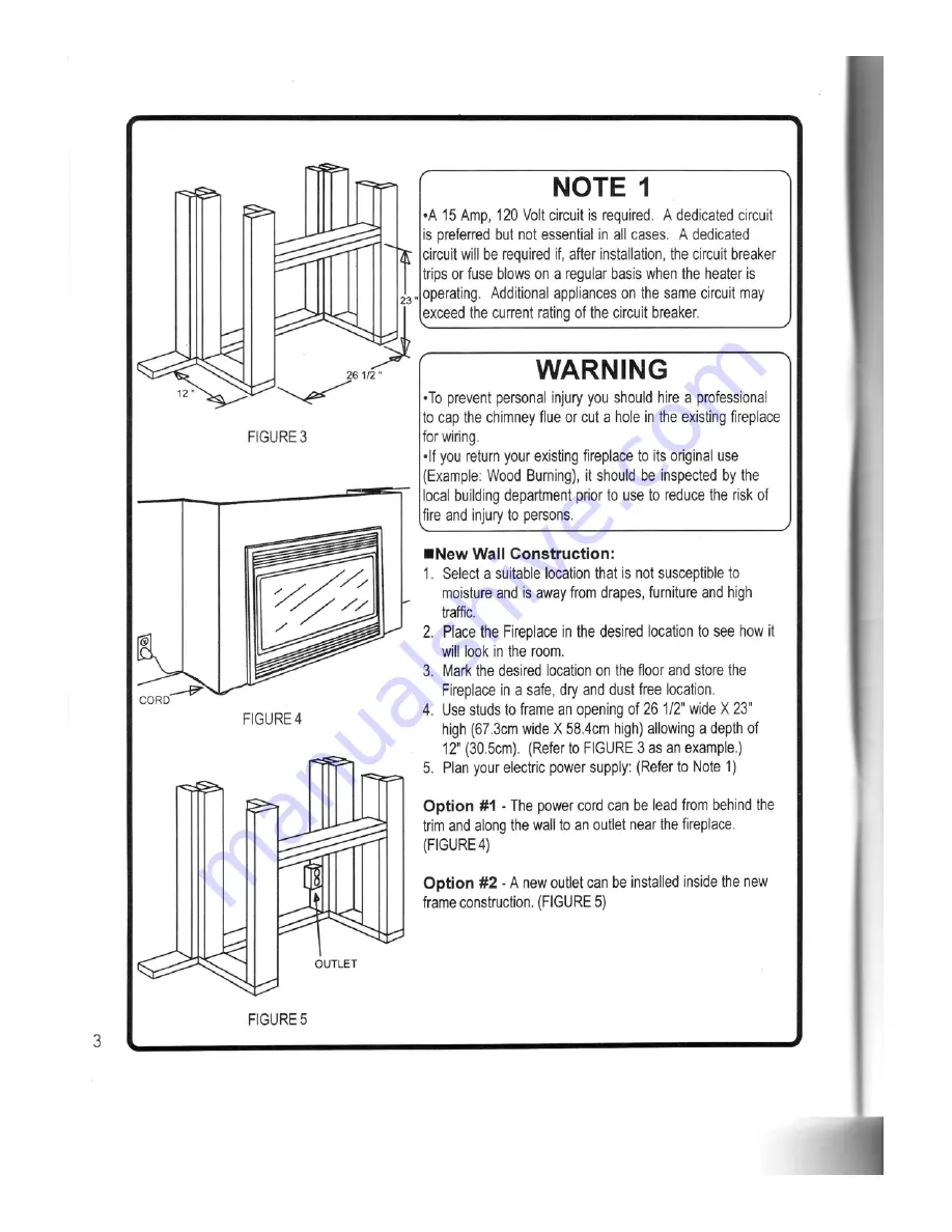 Dimplex BF5000 Parts & Service Manual Download Page 24