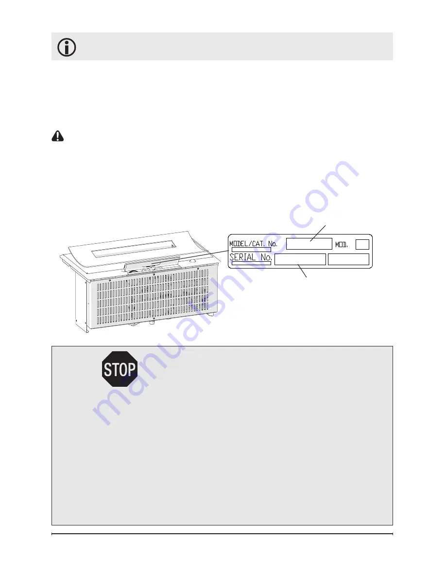 Dimplex CDFI400C Owner'S Manual Download Page 3