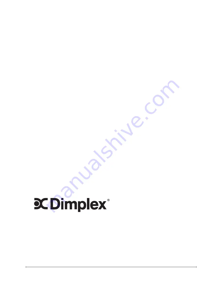 Dimplex CX-MPC Скачать руководство пользователя страница 22