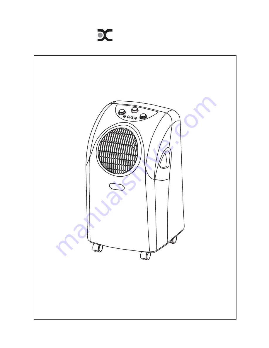 Dimplex DAC12004RC-2 Manual Download Page 1