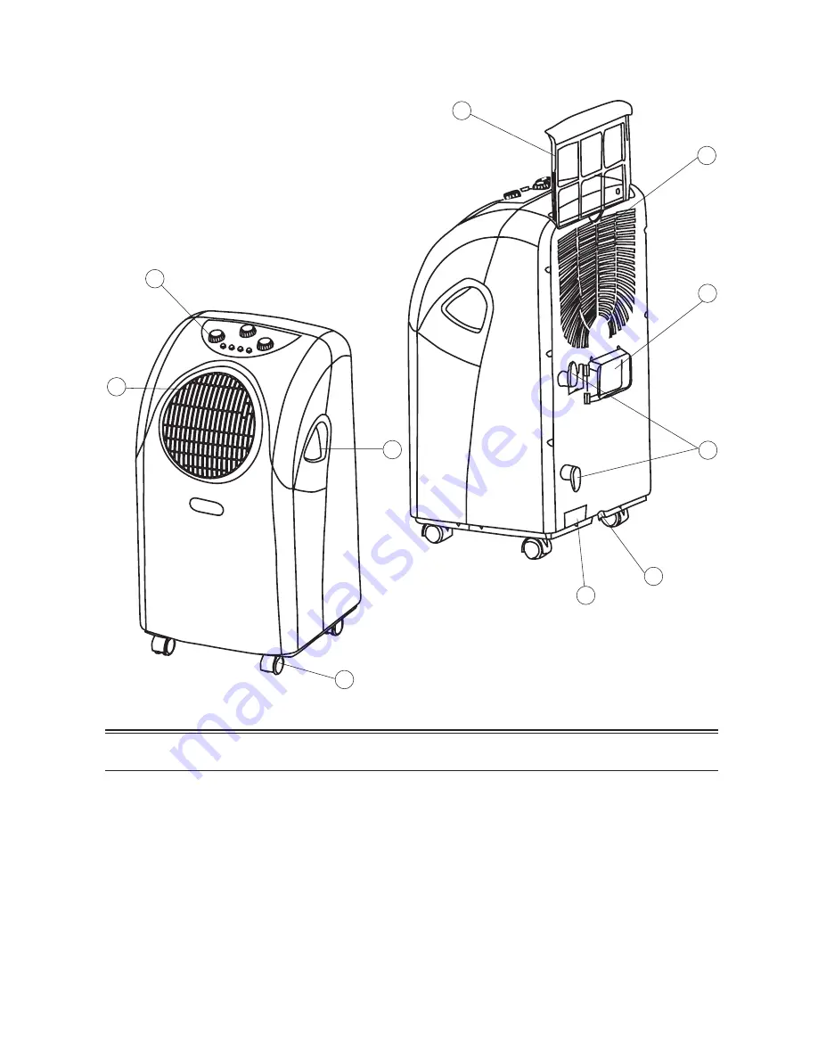 Dimplex DAC12004RC-2 Manual Download Page 5