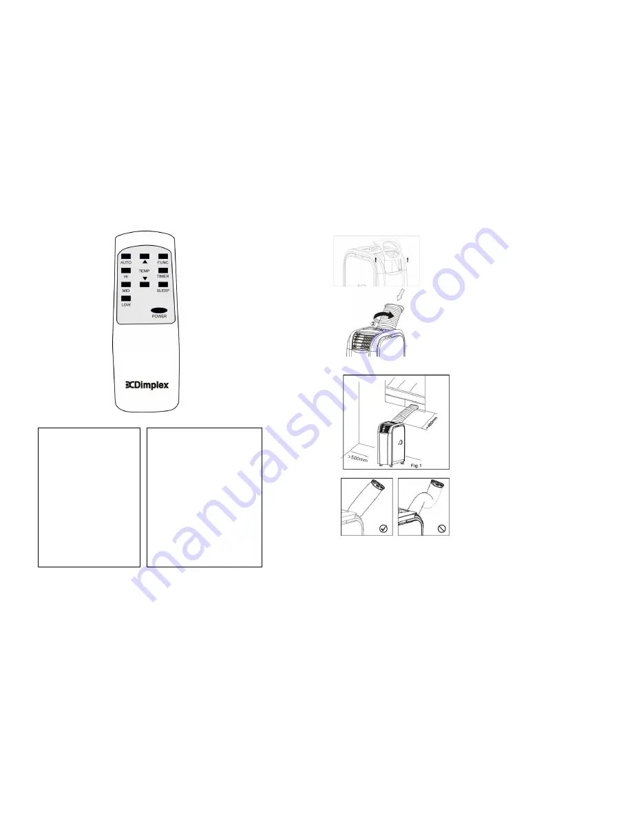 Dimplex DC10RC Скачать руководство пользователя страница 4