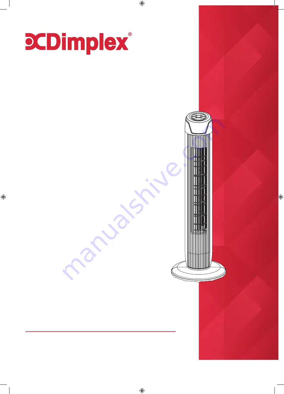 Dimplex DCTFTC92 Instruction Manual Download Page 1