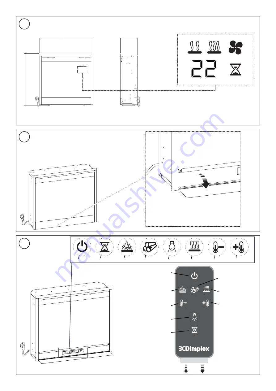 Dimplex DF3020-EU Скачать руководство пользователя страница 2