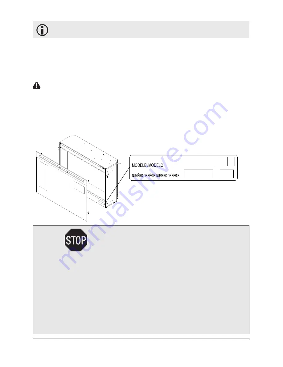 Dimplex DFG3033 Скачать руководство пользователя страница 3