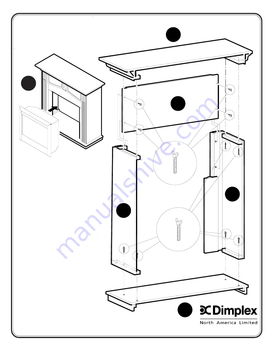 Dimplex DFP6745 Скачать руководство пользователя страница 1