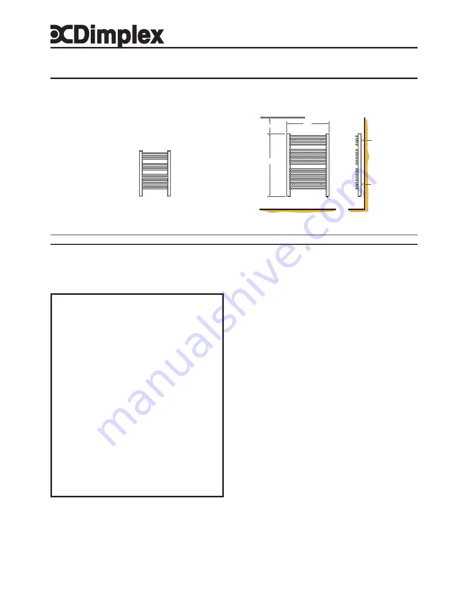 Dimplex DTR175C Скачать руководство пользователя страница 1