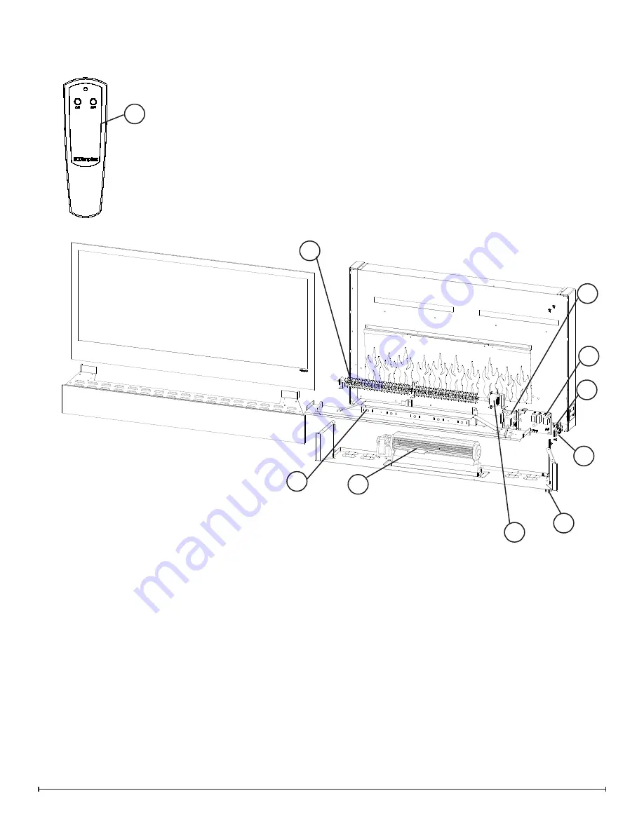 Dimplex DWF36-PG Service Manual Download Page 5