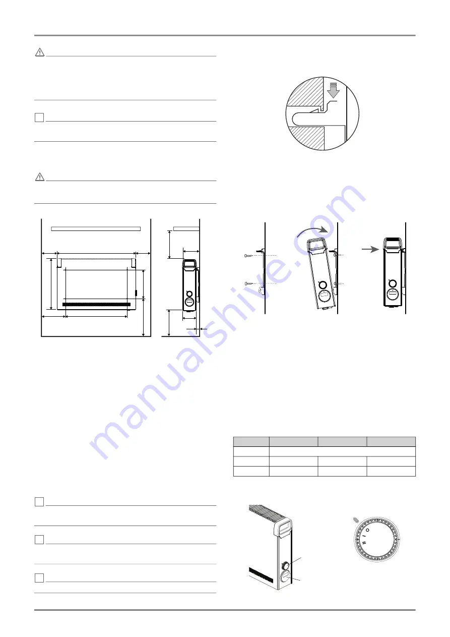 Dimplex DX 512E Installation And Operating Instructions Manual Download Page 33