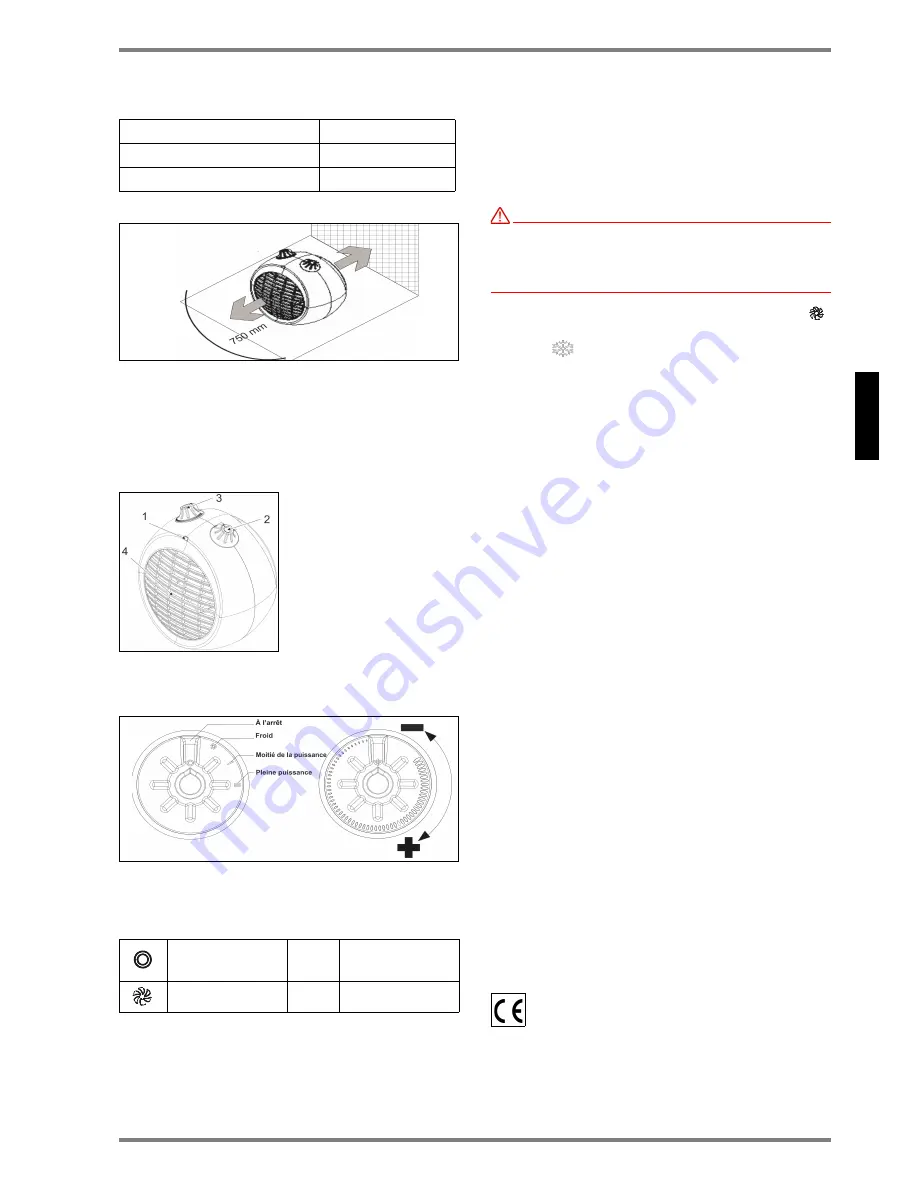 Dimplex DXUF 20TN Installation And Operating Instructions Manual Download Page 11