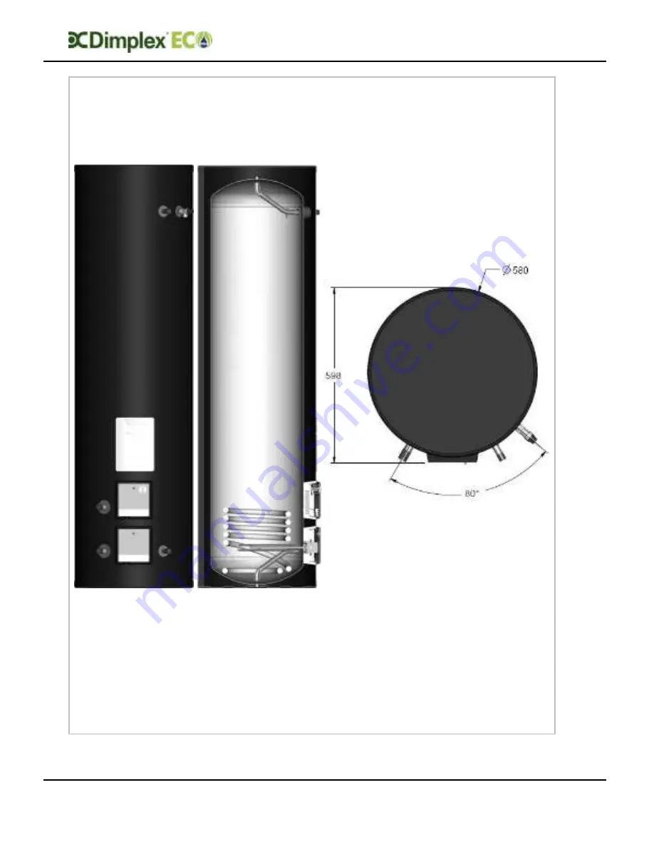 Dimplex ECSd125-580 Installation And User Instructions Manual Download Page 30