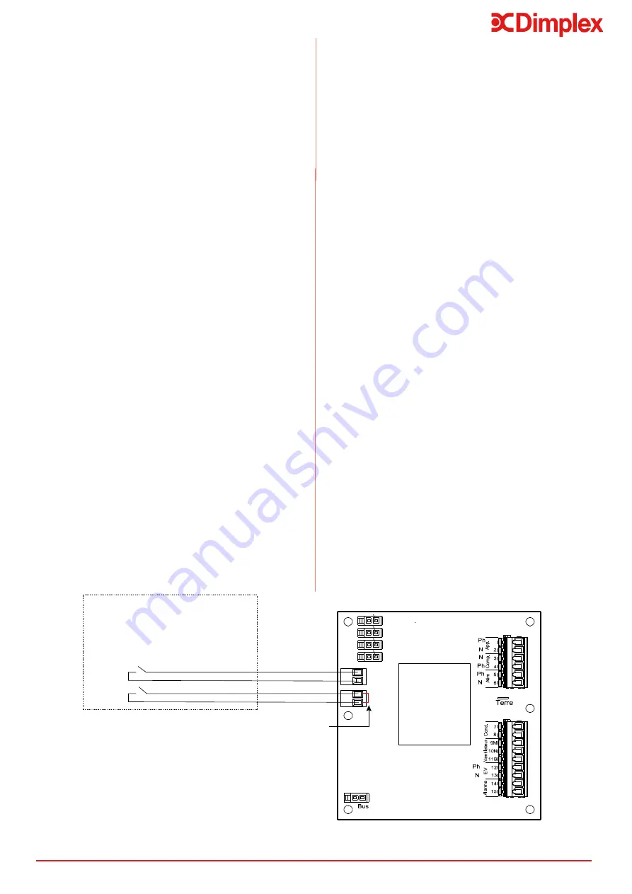 Dimplex Edel EDL200UK-630 Installation And User Instructions Manual Download Page 12