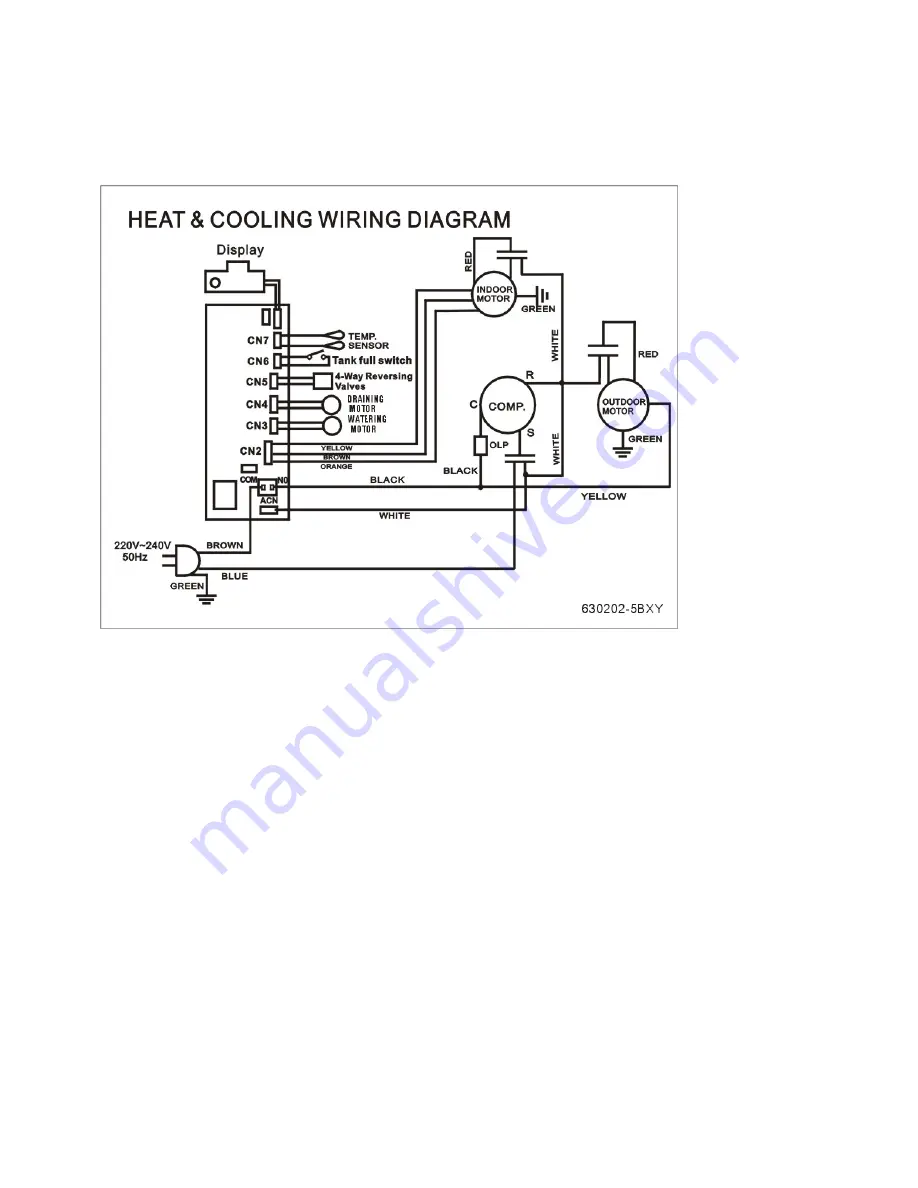 Dimplex GDC-AC12RCB Service Manual Download Page 8