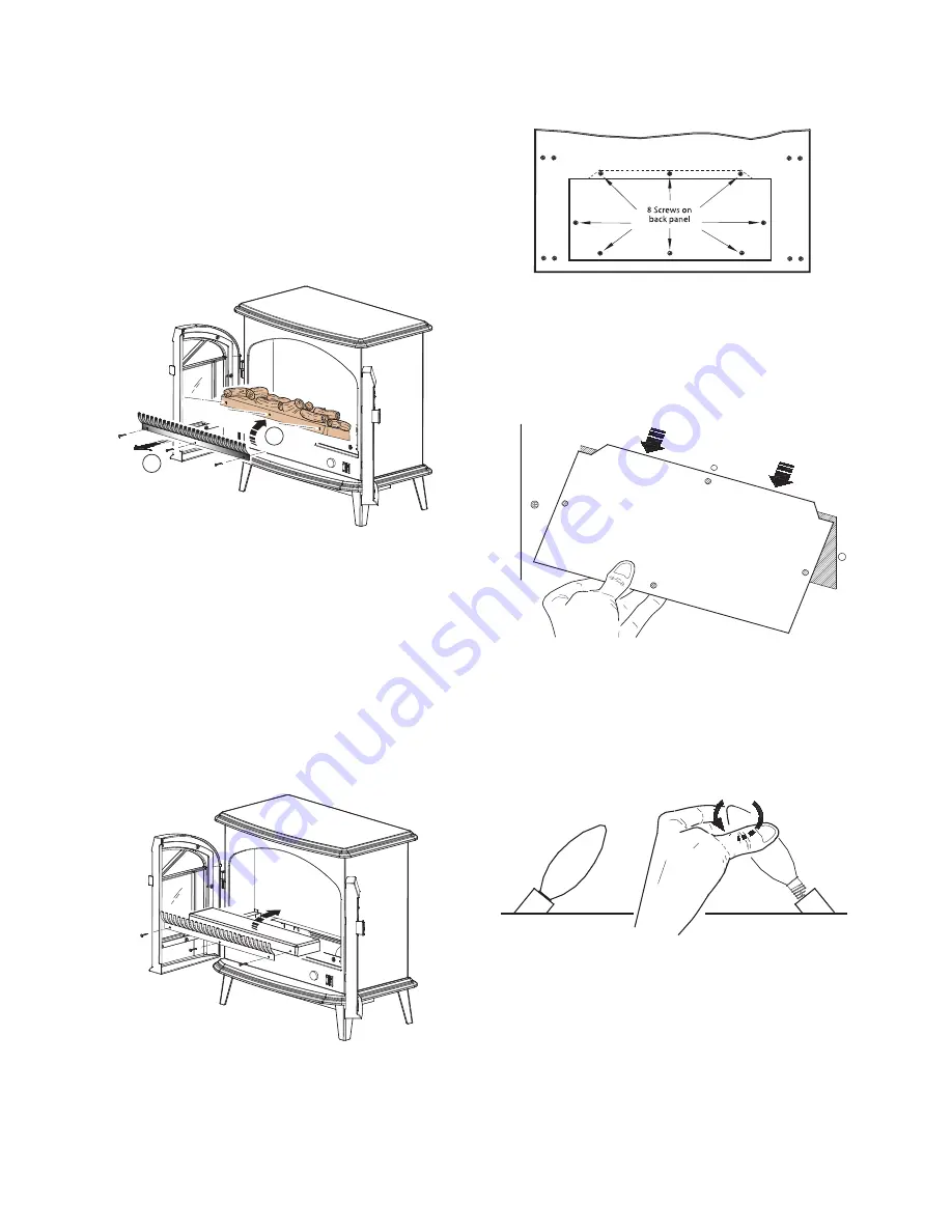 Dimplex SKG20BL Installation And Operating Instructions Download Page 4