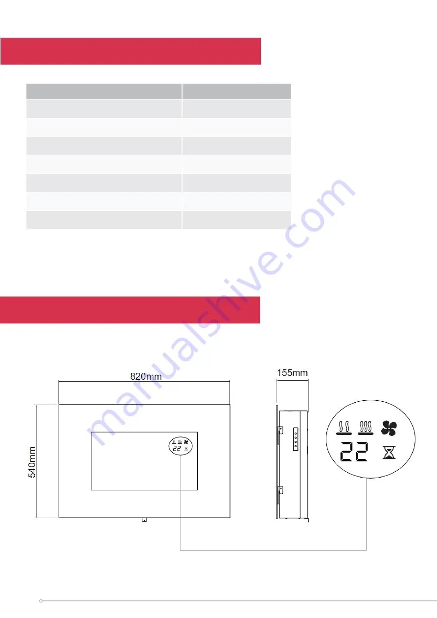 Dimplex TLC20LX-AU Скачать руководство пользователя страница 6