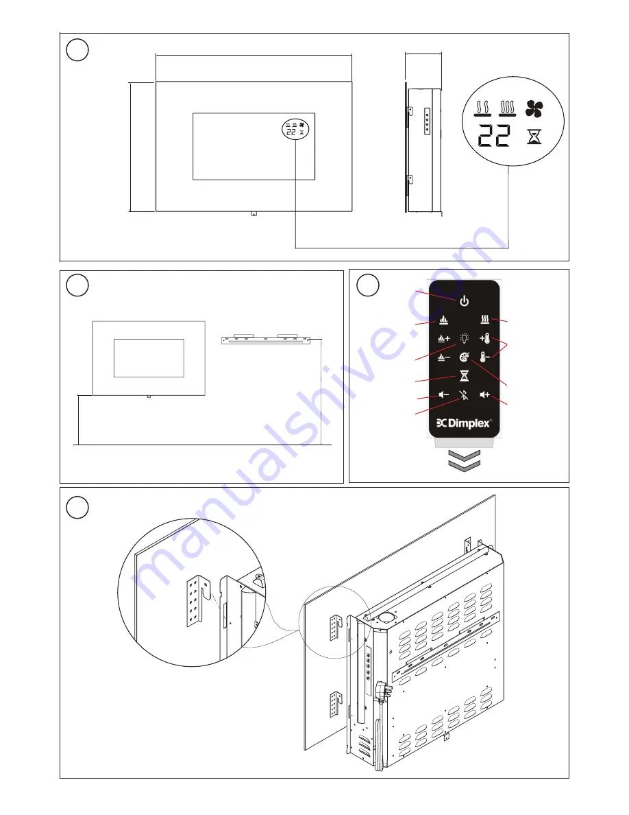 Dimplex Toluca Deluxe Manual Download Page 2