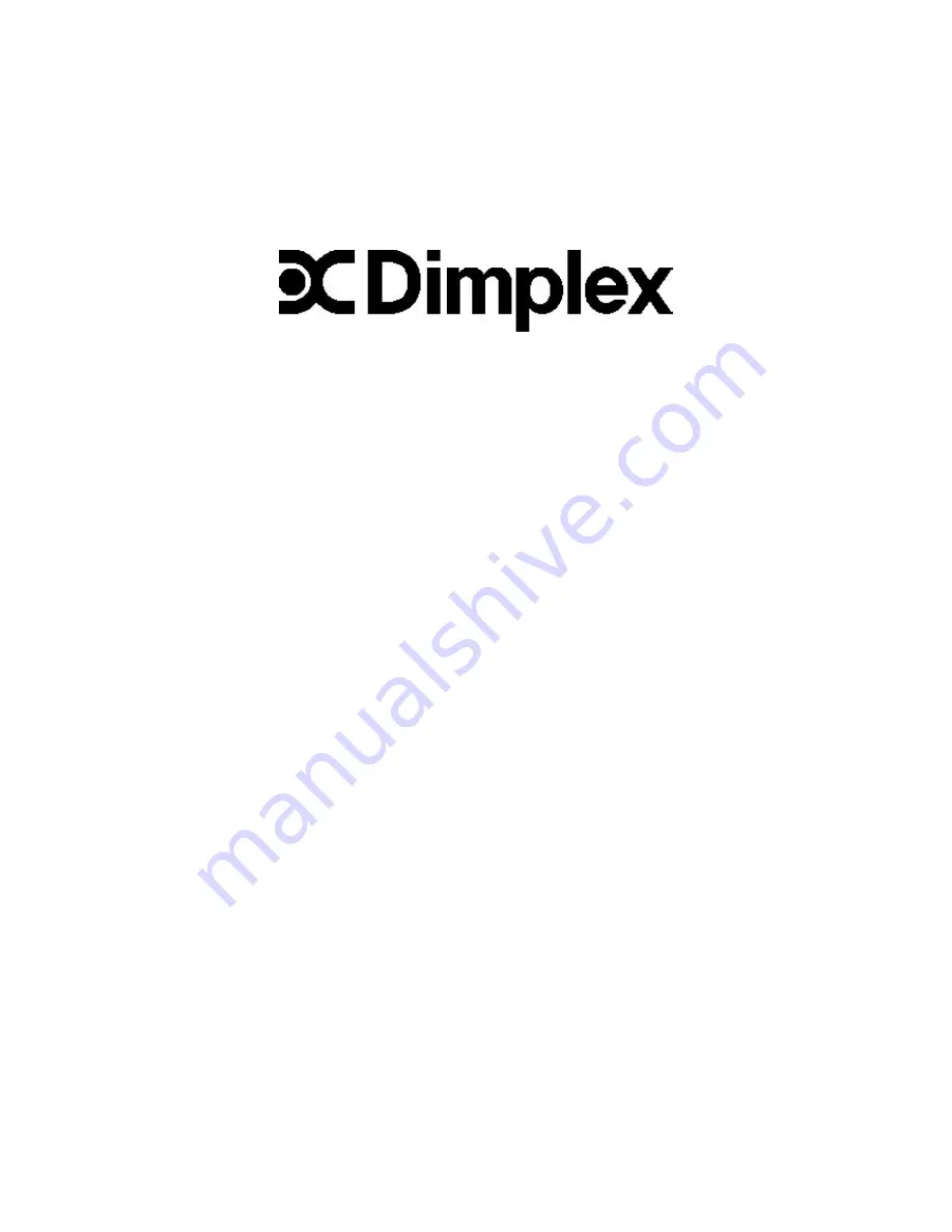 Dimplex WB15 Instruction Manual Download Page 1