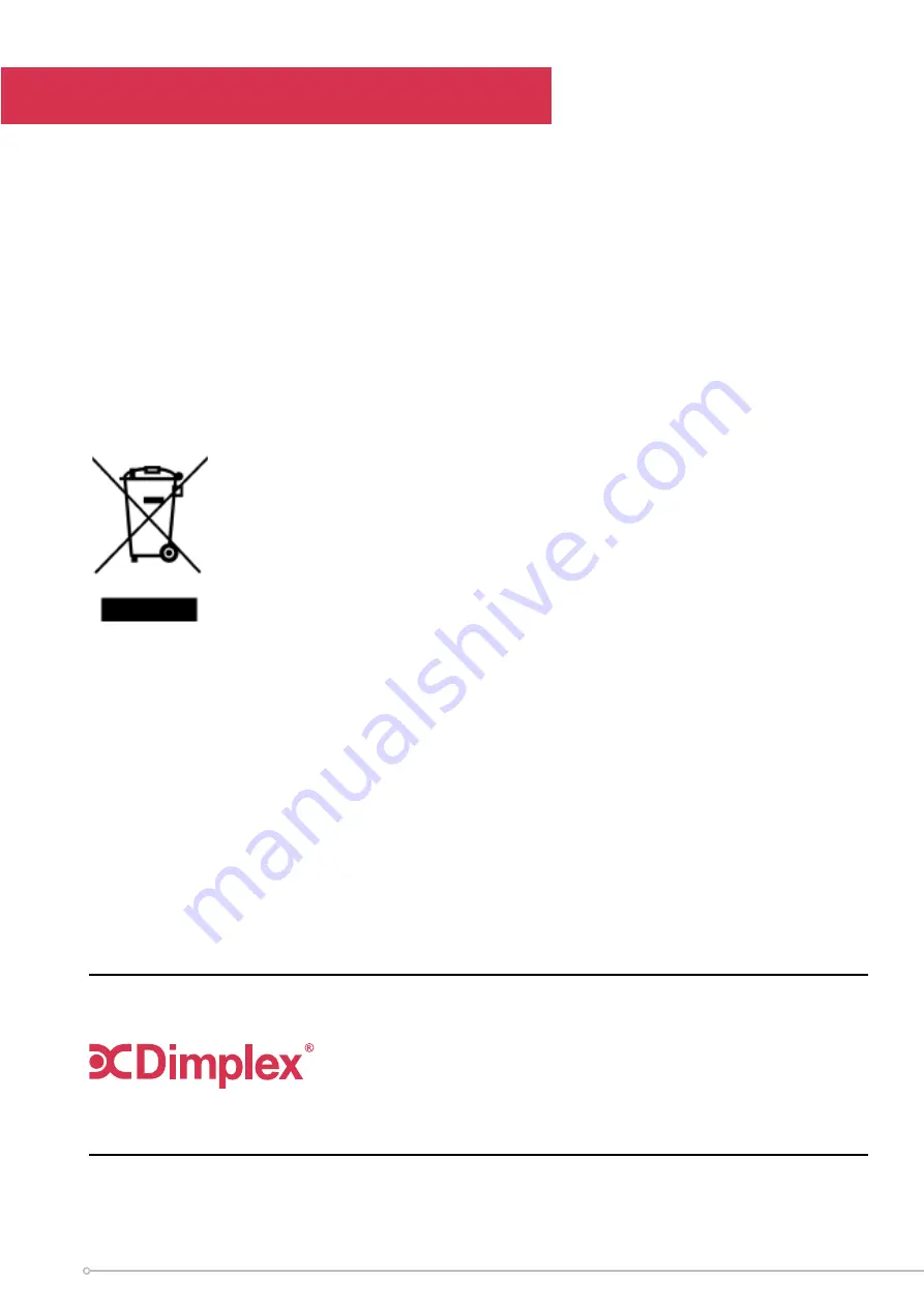 Dimplex WLL20-AU Instruction Manual Download Page 16