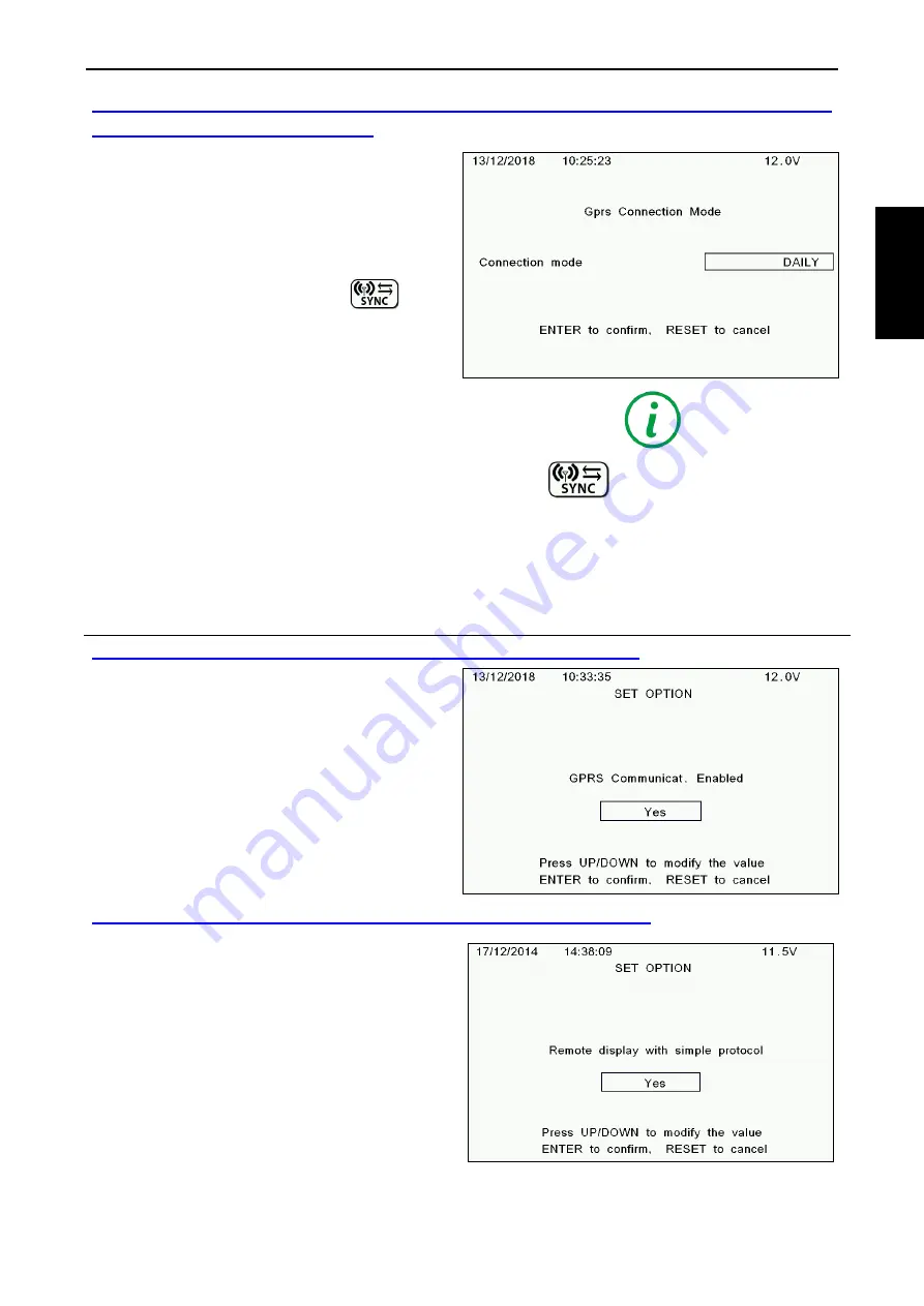 Dinamica Generale DG8000 Operator'S Manual Download Page 47