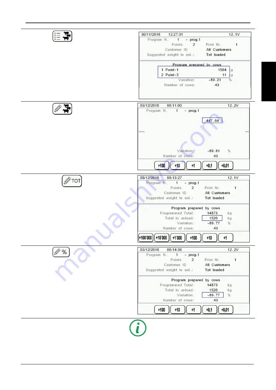 Dinamica Generale DG8000 Operator'S Manual Download Page 71