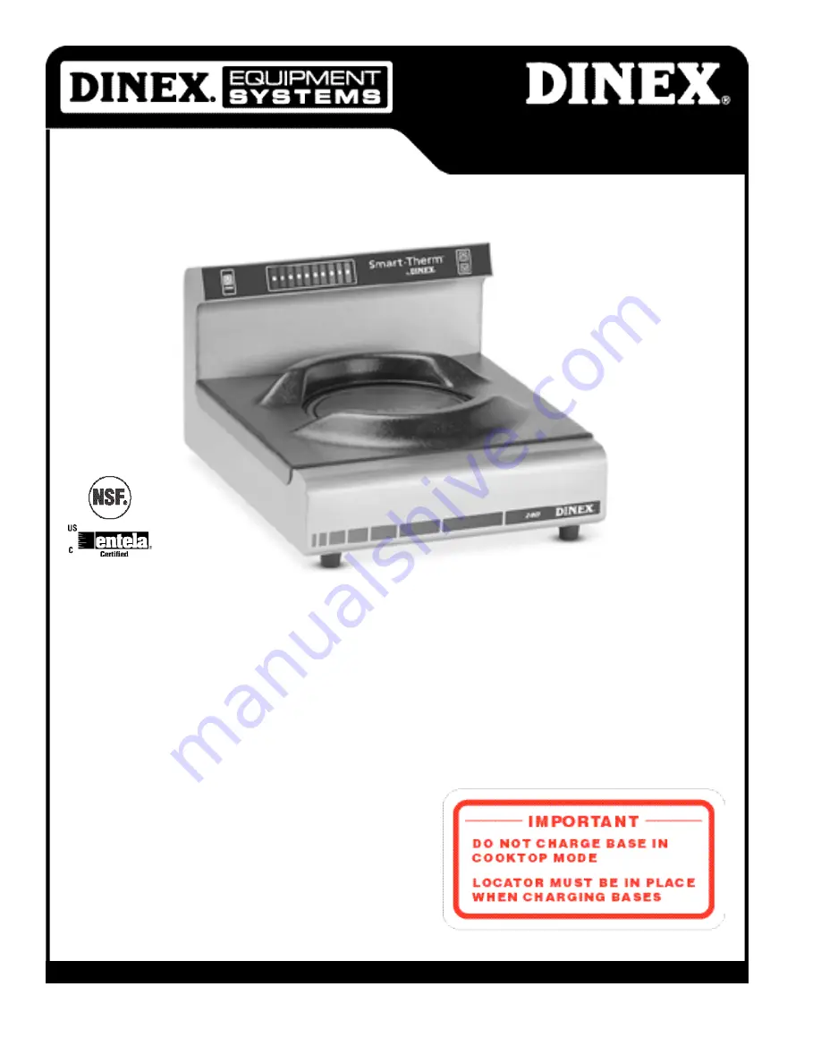 Dinex 611120 (120V) Operating And Maintenance Manual Download Page 1