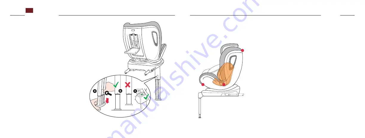 Ding baby Universal ECRS isofix Скачать руководство пользователя страница 20