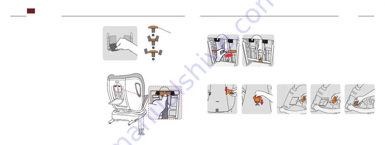 Ding baby Universal ECRS isofix Manual Download Page 30