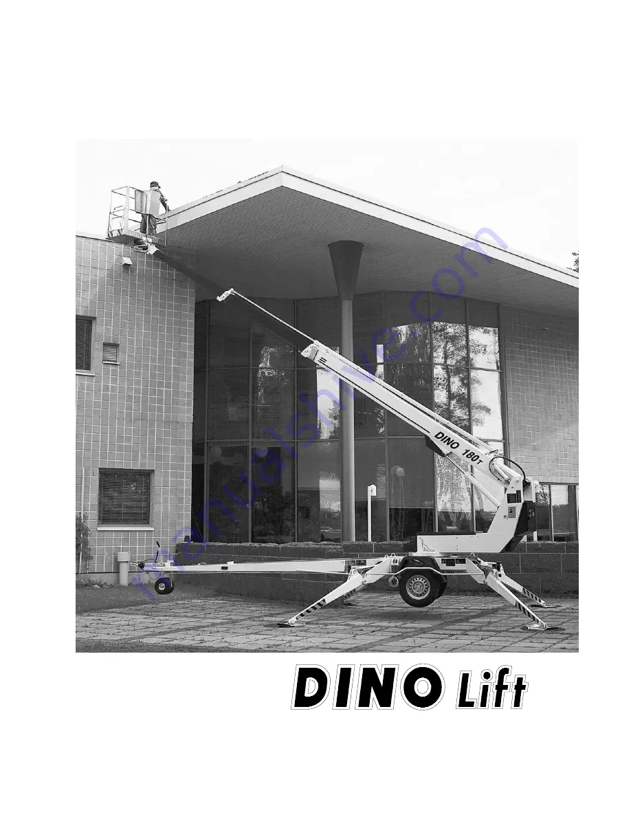 Dino lift DINO 180 T Operation Instructions Manual Download Page 1