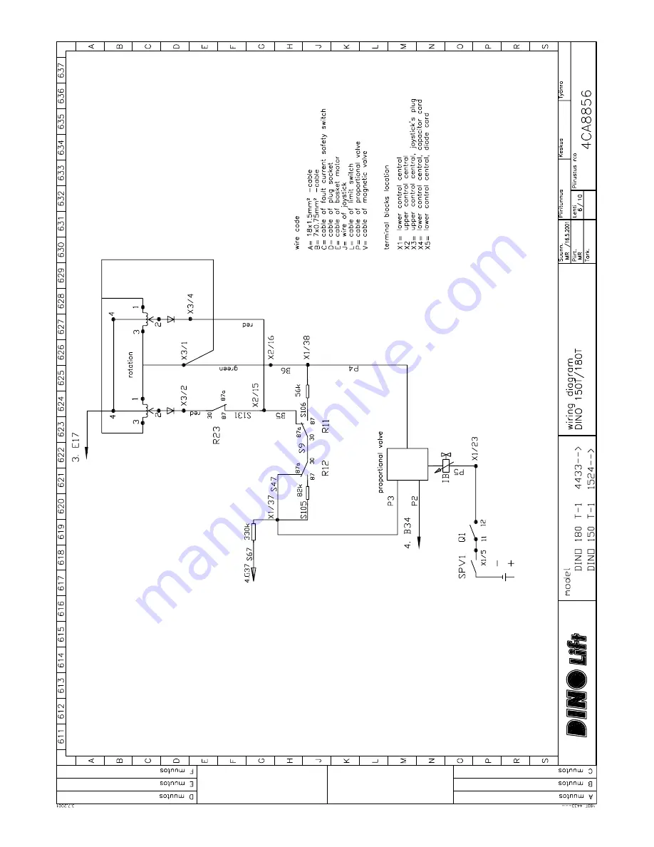 Dino lift DINO 180 T Operation Instructions Manual Download Page 84