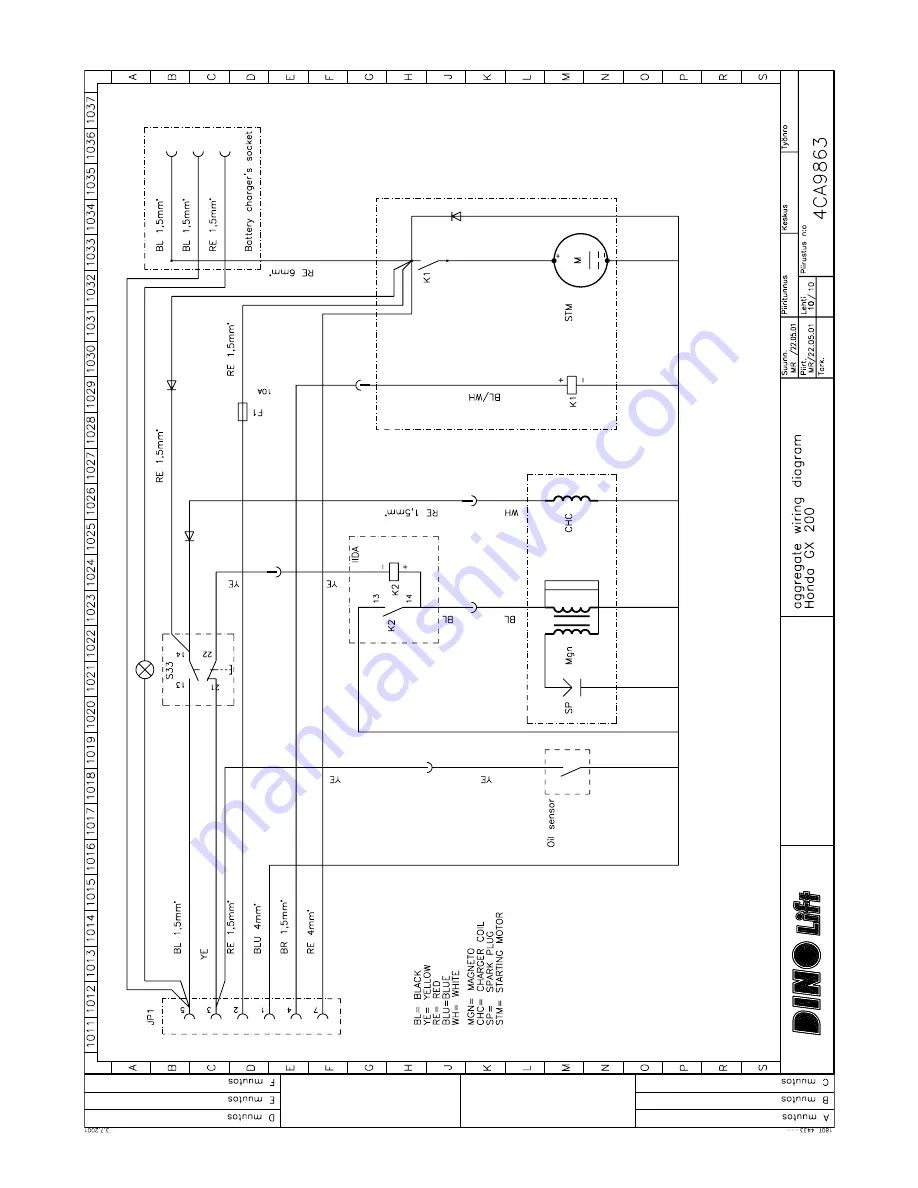 Dino lift DINO 180 T Operation Instructions Manual Download Page 88